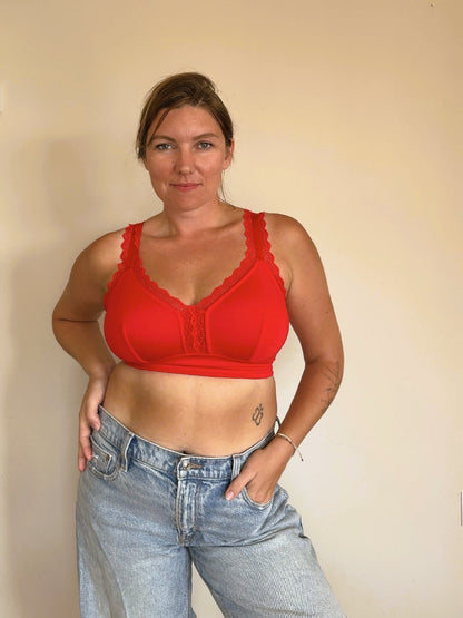 חזייה ללא ברזלים מידות גדולות - איב