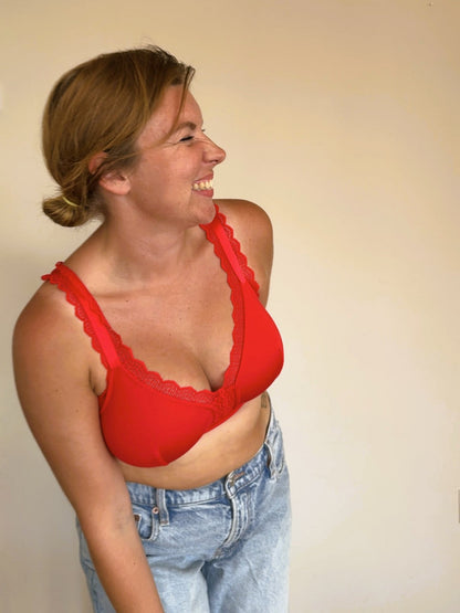 חזייה ללא ברזלים מידות גדולות - איב