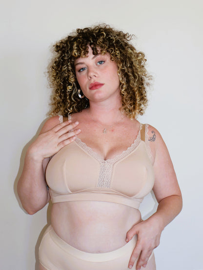 חזייה ללא ברזלים מידות גדולות - איב