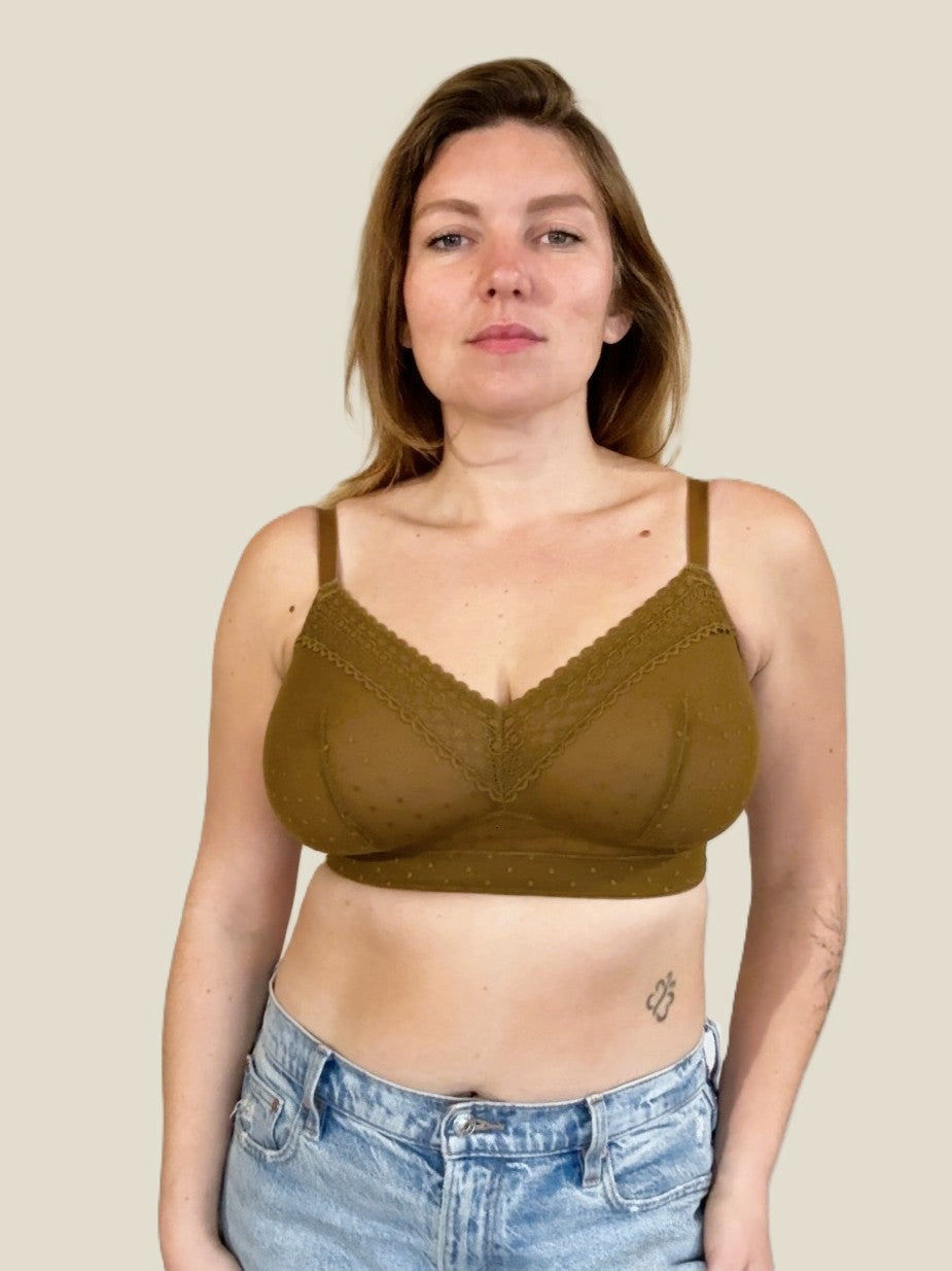 חזייה ללא ברזלים מידות גדולות - אלמה