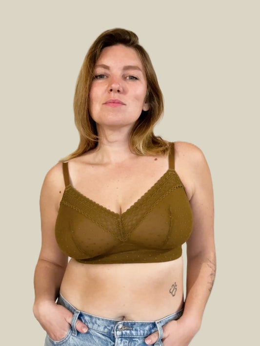 חזייה ללא ברזלים מידות גדולות - אלמה