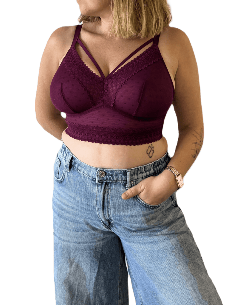 חזייה ללא ברזלים מידות גדולות - מיה