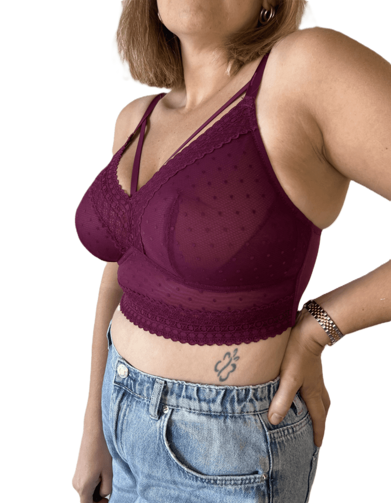 חזייה ללא ברזלים מידות גדולות - מיה