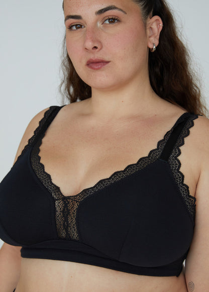 חזייה ללא ברזלים מידות גדולות - איב