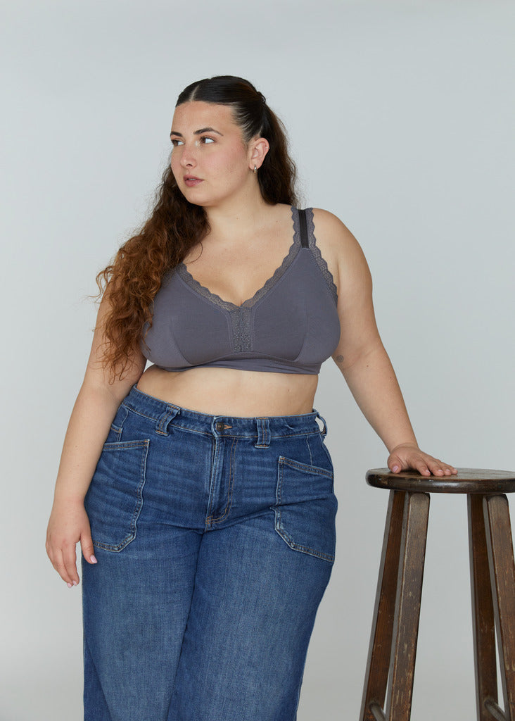 חזייה ללא ברזלים מידות גדולות - איב