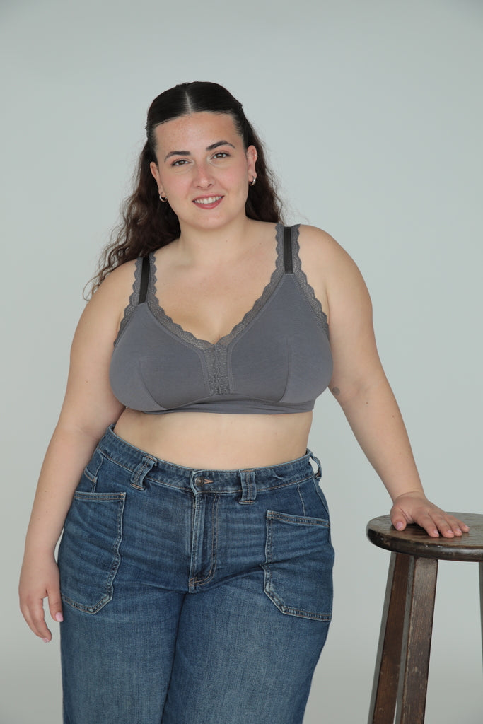 חזייה ללא ברזלים מידות גדולות - איב