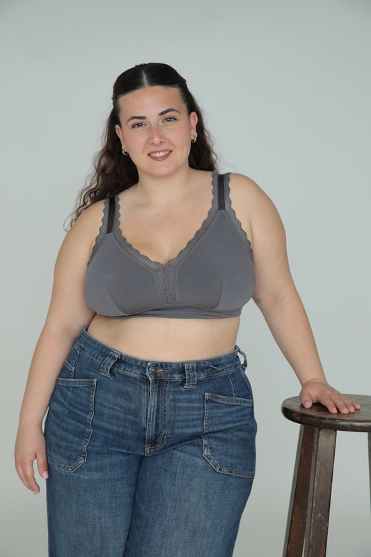 חזייה ללא ברזלים מידות גדולות - איב