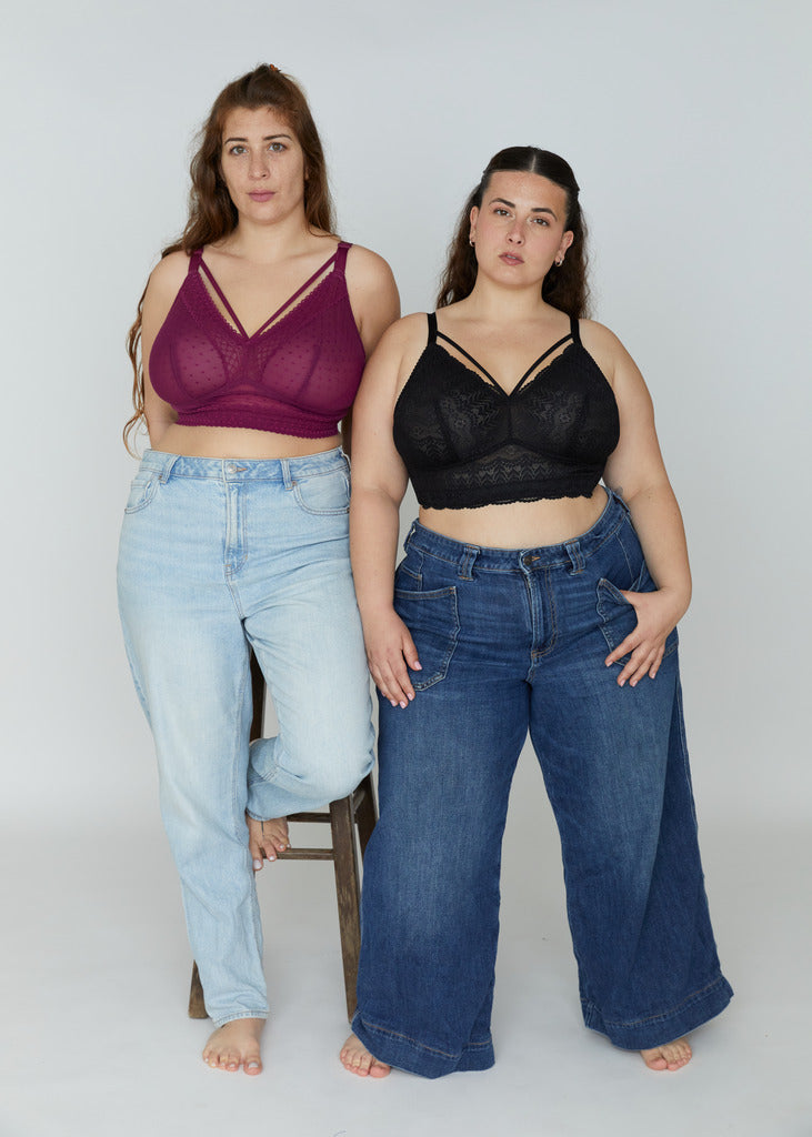 חזייה ללא ברזלים מידות גדולות - מיה