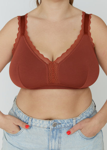 חזייה ללא ברזלים מידות גדולות - איב