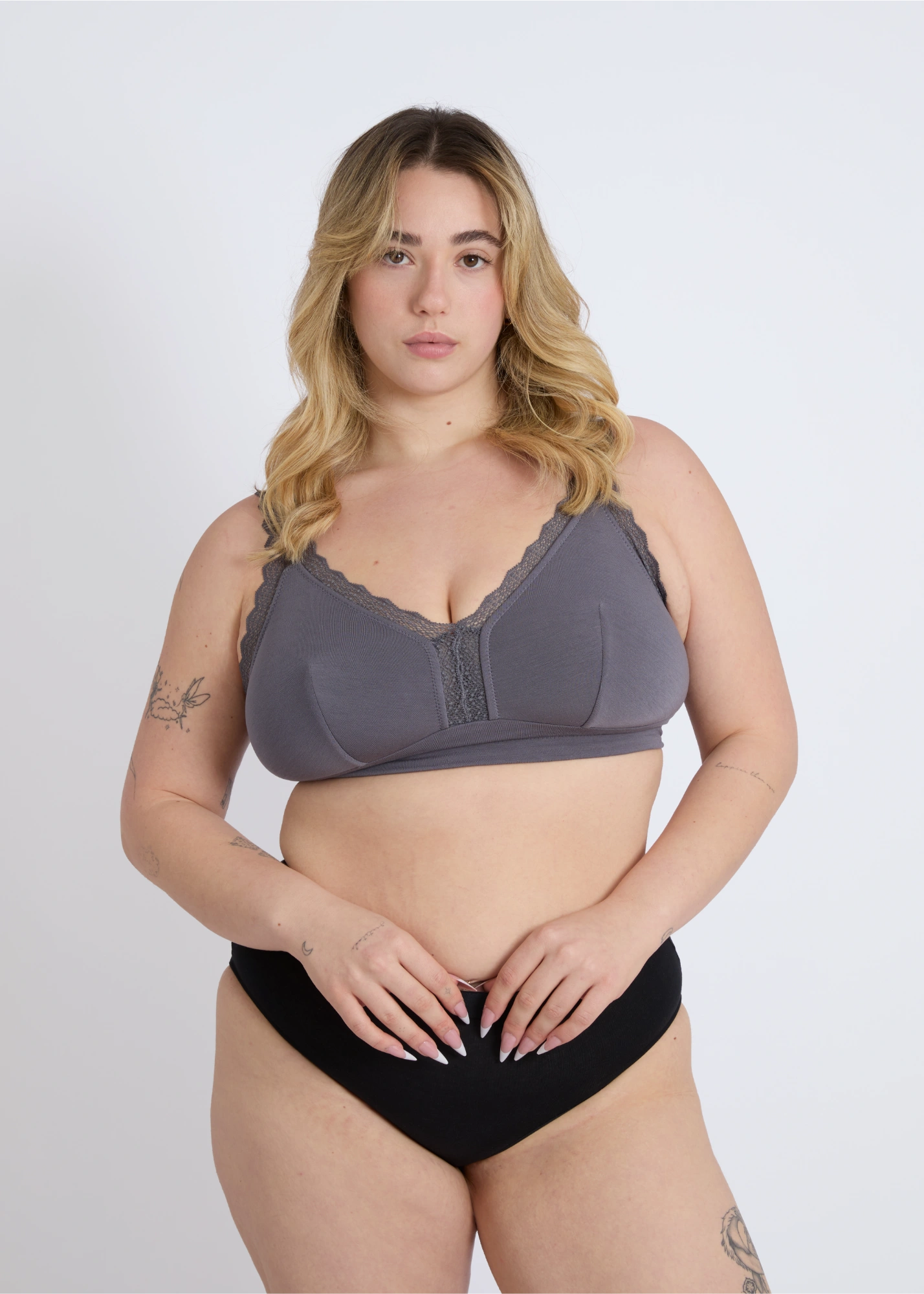 חזייה ללא ברזלים מידות גדולות - איב